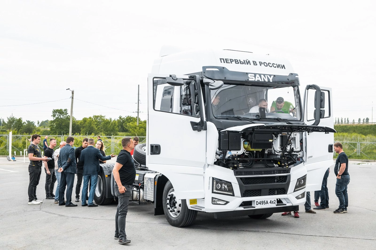 В регионе Черноземья состоялась презентация нового бренда грузовой техники SANY